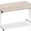 Gladstone Grey Oak Rectangular Folding Table -Office Furniture Store 1200 fold table