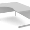 Cloud Grey Corner Cantilever Desk -Office Furniture Store 1600 crescent cantilever lh