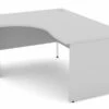 Cloud Grey Corner Panel End Desk