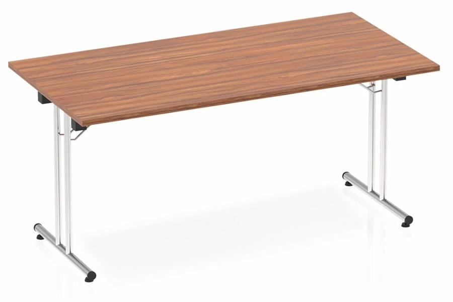Nova Walnut Rectangular Folding Table 3 Nova Walnut Rectangular Folding Table