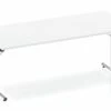 Polar White Rectangular Folding Table -Office Furniture Store 1800mm rec white