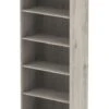 Gladstone Grey Oak 2000 Office Bookcase 1 Gladstone Grey Oak 2000 Office Bookcase -Office Furniture Store 2000mm bookcase