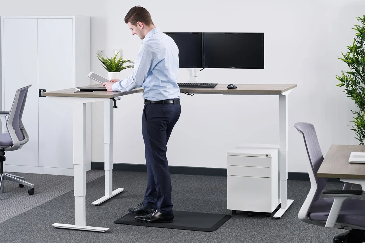 Advance Corner Height Adjustable Desk 7 Advance Corner Height Adjustable Desk - Image 5