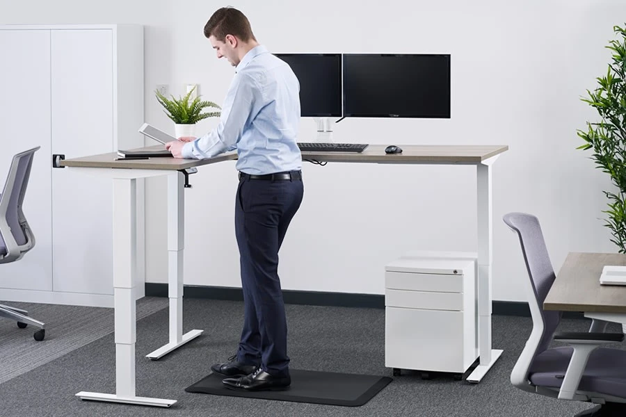 Advance Corner Height Adjustable Desk 5 Advance Corner Height Adjustable Desk - Image 3