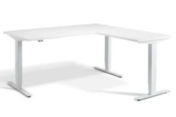 Advance Corner Height Adjustable Desk 15 Advance Corner Height Adjustable Desk -Office Furniture Store advance corner white frame white