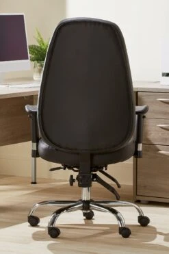 Babylon Leather 24 Hour Operator Chair -Office Furniture Store babylon leather 12