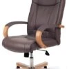 Barnes Executive Office Chair -Office Furniture Store barnes brown leather 1