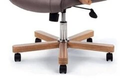 Barnes Executive Office Chair -Office Furniture Store barnes brown leather 4