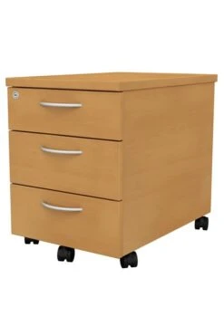 Thames Mobile Pedestal Drawers 20 Thames Mobile Pedestal Drawers -Office Furniture Store beech 2 1