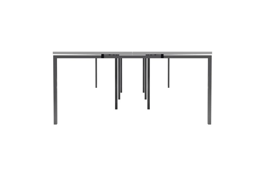 Kestral White 10 Person Double Bench Desk 4 Kestral White 10 Person Double Bench Desk - Image 2