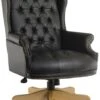 Chairman Noir Leather Office Chair -Office Furniture Store chairman 1