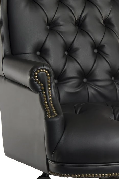 Chairman Noir Leather Office Chair 6 Chairman Noir Leather Office Chair - Image 4