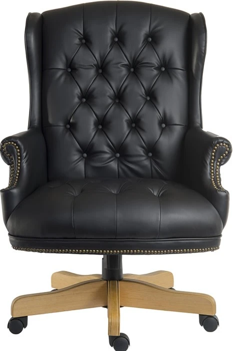Chairman Noir Leather Office Chair 4 Chairman Noir Leather Office Chair - Image 2
