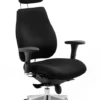 Chiro Plus Black Fabric Ergonomic Office Chair 1 Chiro Plus Black Fabric Ergonomic Office Chair -Office Furniture Store chiro plus 2fw