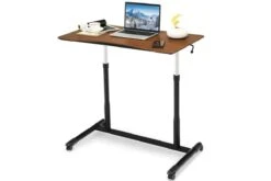 Bancroft Height Adjustable Desk 21 Bancroft Height Adjustable Desk -Office Furniture Store coffee 3