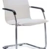 Companion Visitor Chair -Office Furniture Store companion white