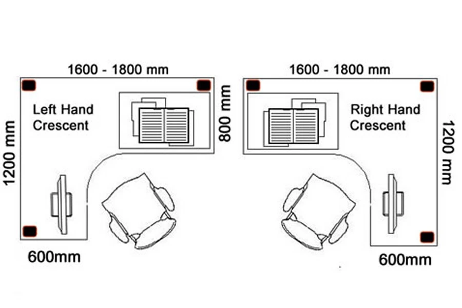 Price Point Beech Corner Panel Desk And Pedestal 8 Price Point Beech Corner Panel Desk And Pedestal - Image 6