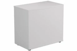 Kestral White Desk High Cupboard -Office Furniture Store cupboard white 4