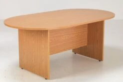 Kestral D End Boardroom Table -Office Furniture Store d end boardroom table oak