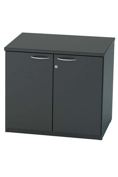 Nene Black Desk High Cupboard 3 Nene Black Desk High Cupboard