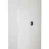 Economy Tall 2 Door Metal Cupboard 1 Economy Tall 2 Door Metal Cupboard -Office Furniture Store economy tall cupboard 1