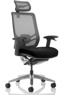 Ergo Click Fabric Seat With Headrest -Office Furniture Store ergo click 1 1
