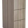 Kestral Grey Oak 3 Drawer Filing Cabinet
