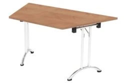 Thames Folding 30 Degree Trapezoidal Table -Office Furniture Store folding table trapezoidal cherry