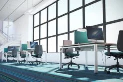 Geo Bench Desk Single -Office Furniture Store geo desk 5 1