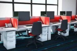 Geo Bench Desk Double -Office Furniture Store geo desk 7