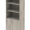 Gladstone Grey Oak Open Shelf Cupboard -Office Furniture Store gladstone open shelf