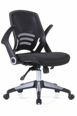 Graphite Folding Arm Mesh Chair -Office Furniture Store graphite 10