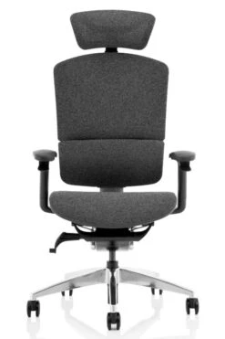 Ergo Click Plus Fabric Office Chair -Office Furniture Store grey fabrimesh 2