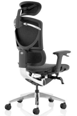 Ergo Click Plus Fabric Office Chair -Office Furniture Store grey fabrimesh 7