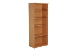 Kestral Bookcase -Office Furniture Store hawk bookcase beech 4 shelf