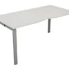 Kestral White 1 Person Single Bench Desk -Office Furniture Store hawk white 1 person bench desk