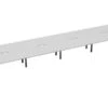 Kestral White 8 Person Double Bench Desk