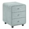 Curve Pedestal -Office Furniture Store helsinki 3 drawer ped grey 1
