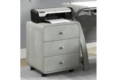 Curve Pedestal -Office Furniture Store helsinki 3 drawer ped grey 2