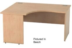 Thames Corner Panel End Desk -Office Furniture Store image 3 1