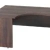 Harmony Walnut Corner Panel End Desk -Office Furniture Store image 3 2
