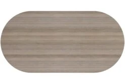 Kestral Grey Oak D End Boardroom Table -Office Furniture Store image 4 1