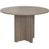 Kestral Grey Oak Round Meeting Table -Office Furniture Store image 5 3