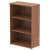 Nova Walnut 1200mm Office Bookcase -Office Furniture Store impulse 1200 office bookcase walnut