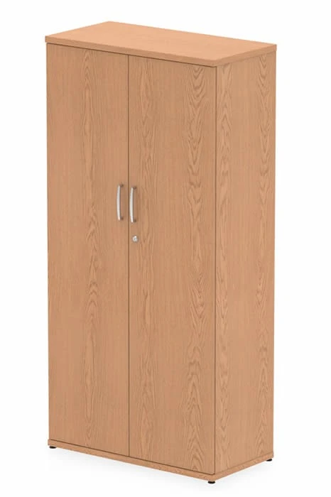 Norton Oak Tall Office Cupboard 4 Norton Oak Tall Office Cupboard - Image 2