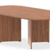 Nova Walnut 1800 Boardroom Table Panel Leg -Office Furniture Store impulse 1800 boardroom table walnut