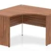 Nova Walnut Corner Panel Leg Desk 2 Nova Walnut Corner Panel Leg Desk -Office Furniture Store impulse call centre desk panel desk walnut