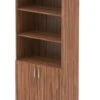 Nova Walnut Open Shelf Cupboard