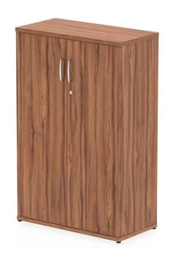 Nova Walnut Tall Office Cupboard
