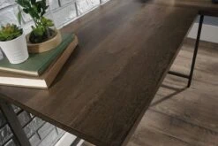 Industrial L Shaped Desk -Office Furniture Store industrial l shaped desk smoked oak 7